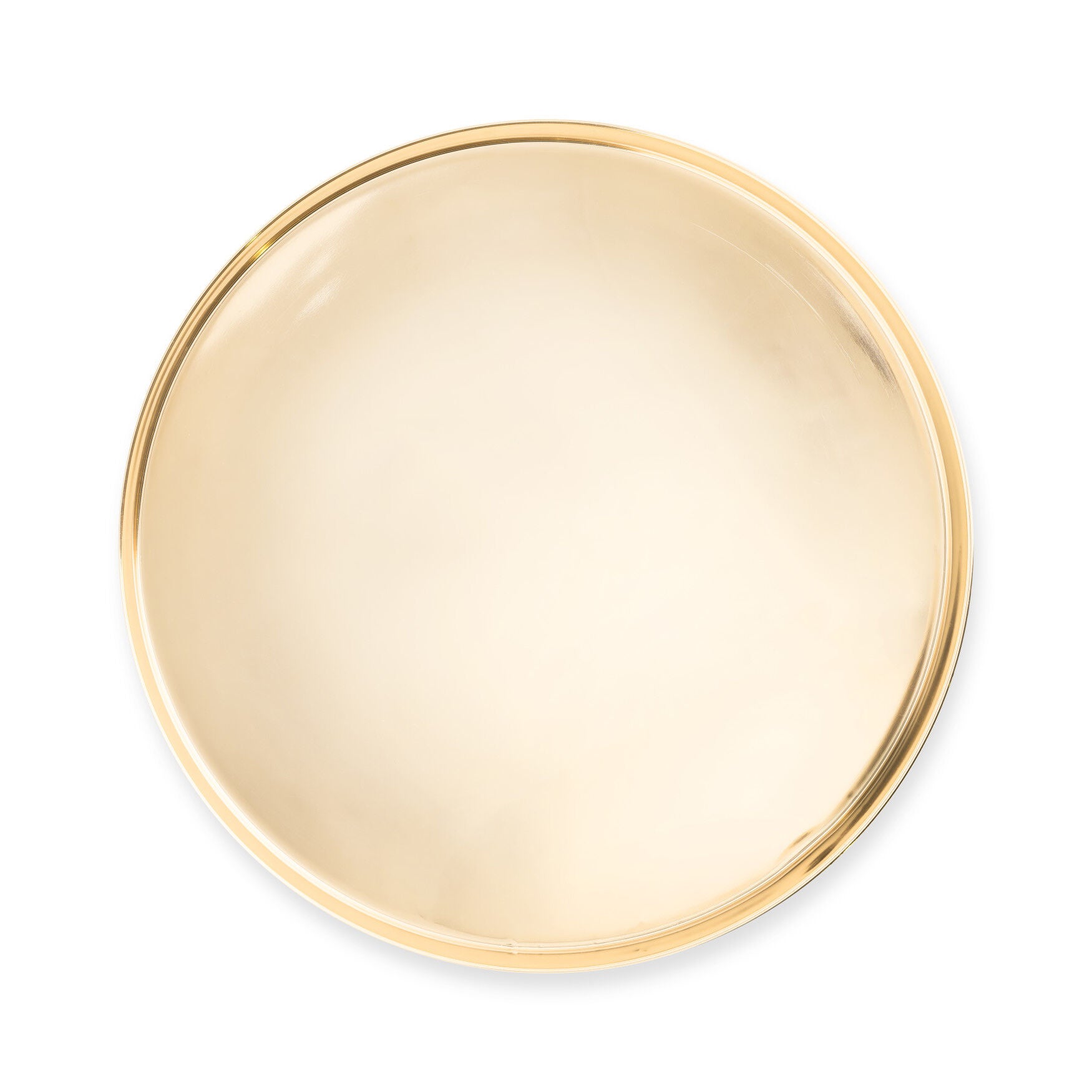 Round Gold Serving Tray, , alternate image number 2