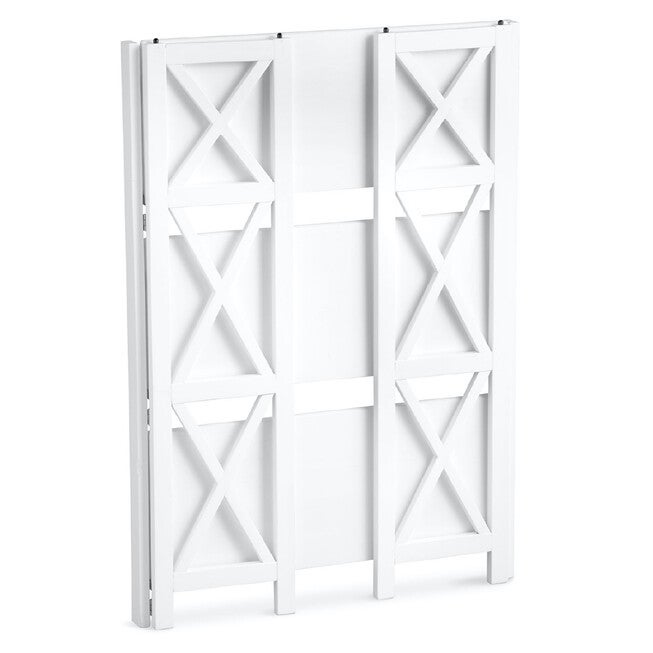 Montego 3-Shelf Folding Bookcase - White, , alternate image number 4
