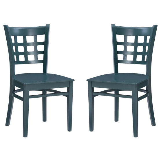 Lola Side Chair Green Set of 2, , alternate image number null