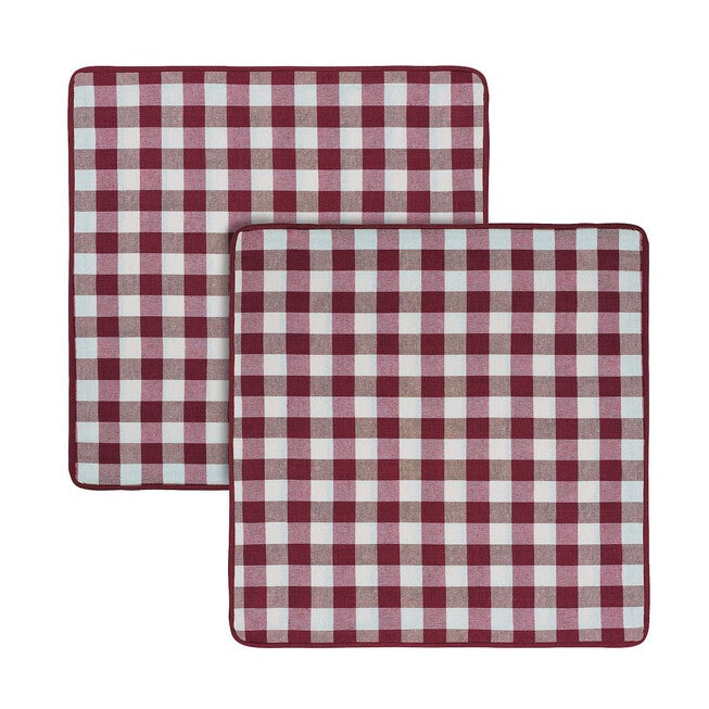 Buffalo Check Throw Pillow Covers - 18-in x 18-in - Set of Two, , alternate image number 4