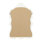 Cream Vintage Wood Wall Mirror, , alternate image number null