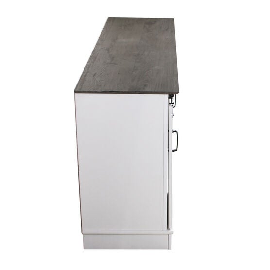 Finley 56-inch TV Stand with 2 Barn Doors, , alternate image number null