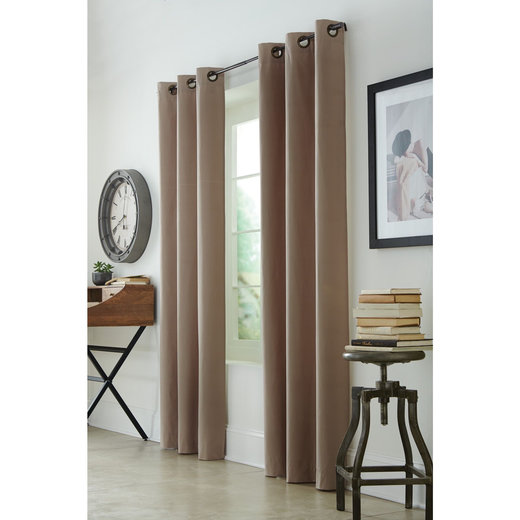 Prelude Room Darkening Grommet Curtain Panel, , alternate image number 10