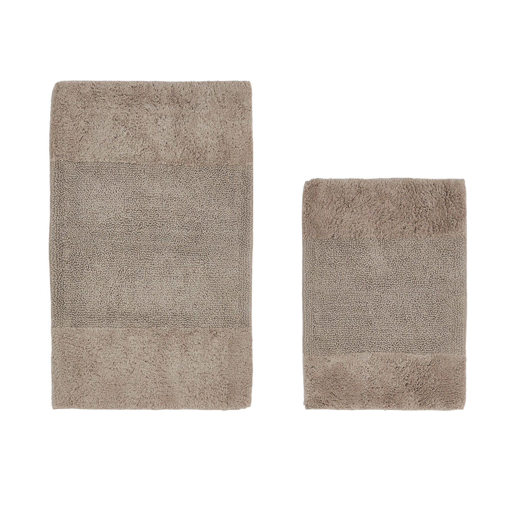 Granada Collection 100% Cotton 2 Piece (17 inches X 24 inches | 21 inches X 34 inches) Bath Rug Set, SAND, hi-res image number 0