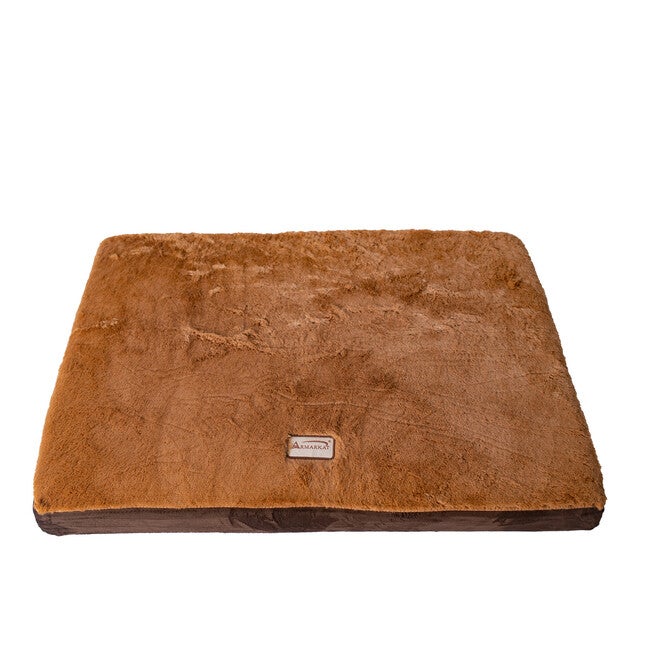 Memory Foam Orthopedic Dog Bed Mat, Mocha/Brown, Large, MOCHA, hi-res image number 0