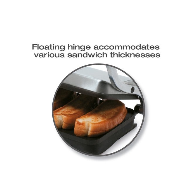 Stainless Steel Sandwich Grill, , alternate image number 4
