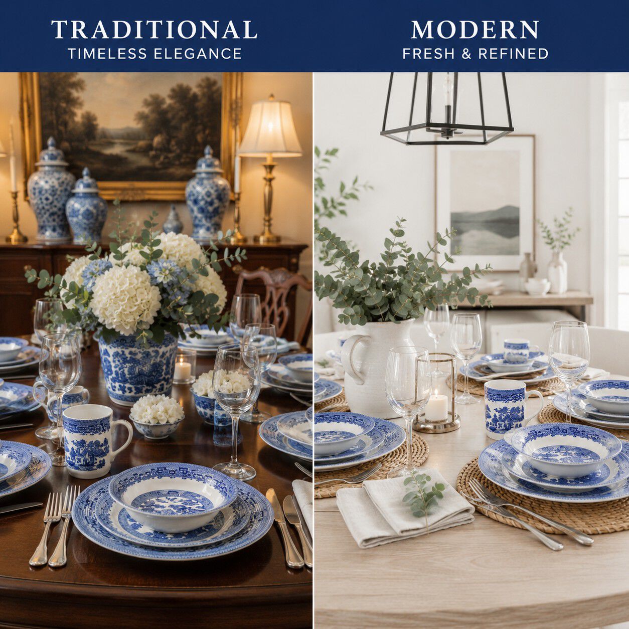 Blue Willow Dinnerware Collection, , hi-res image number 0