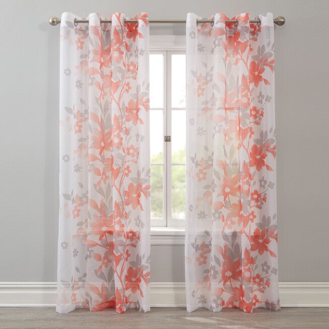 BH Studio Voile Printed Grommet Panel, LANA, hi-res image number 0