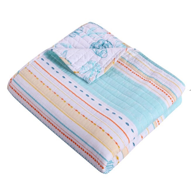 Pacifica Quilted Throw Blanket, , on-hover image number 1