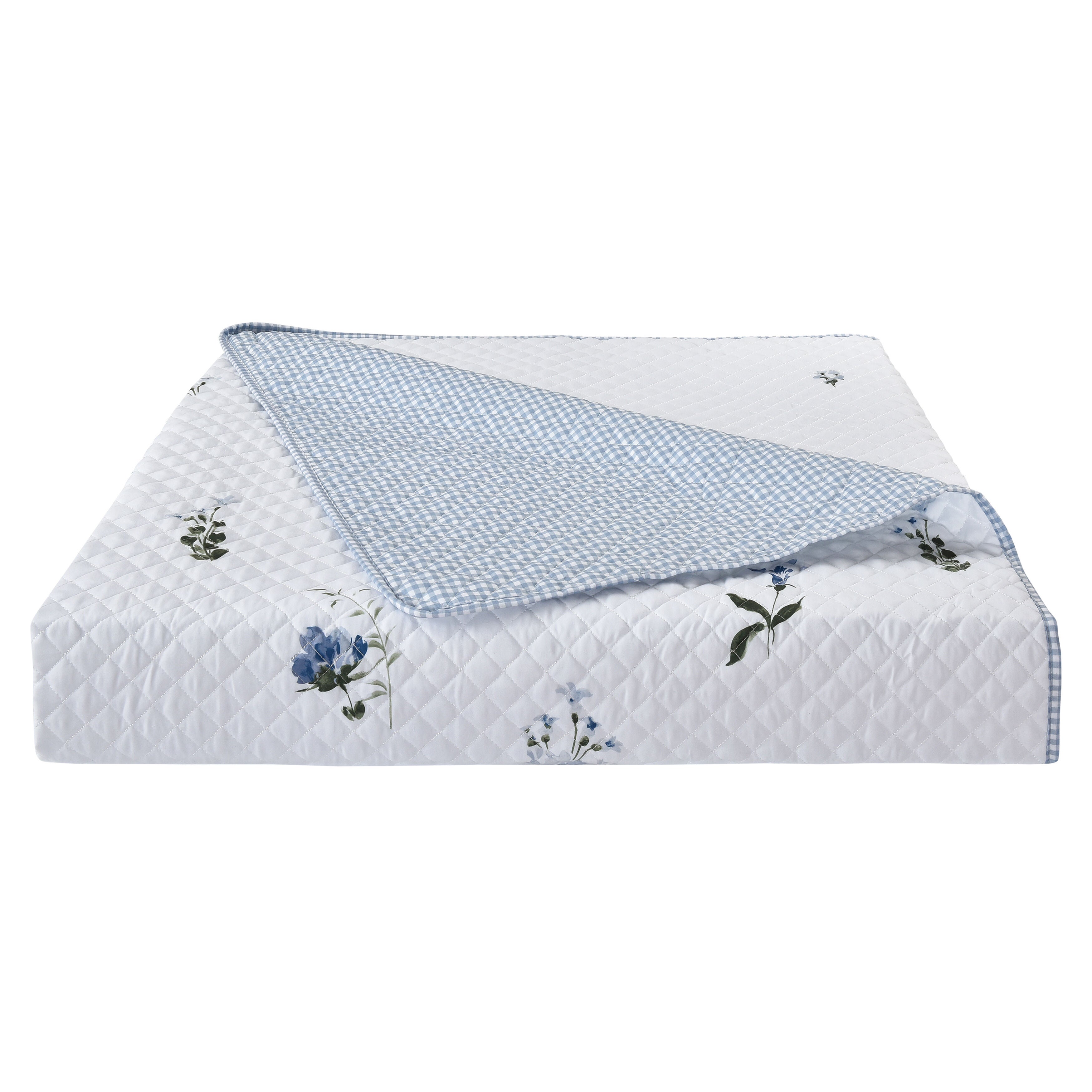 Kourtney 3 Piece Quilt Set, BLUE, alternate image number null