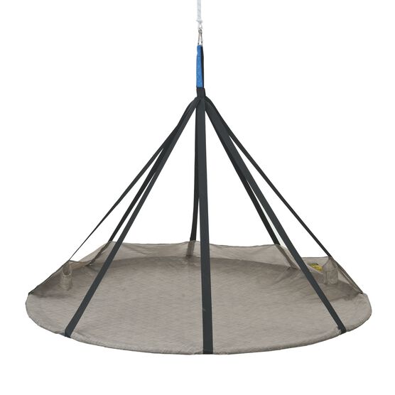7ft dia Hammock Flying Saucer Hanging Chair, GRAY, hi-res image number null