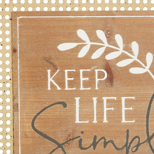 Set Of 2 Brown Wood Farmhouse Wall Decor, , alternate image number null