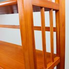 3-Shelf Folding Bookcase 14" Wide-Honey Oak, , alternate image number null