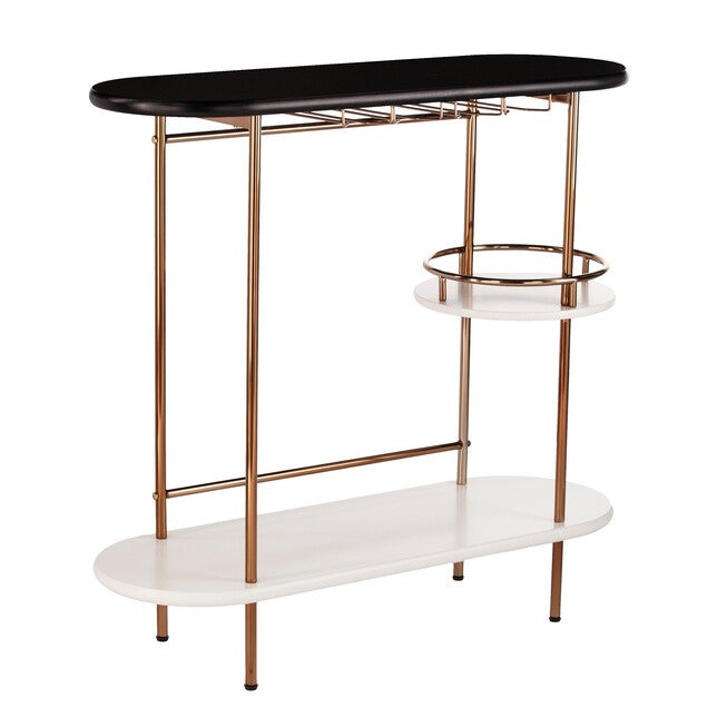 Dagney Wine/ Bar Table with Glassware Storage, , alternate image number 2
