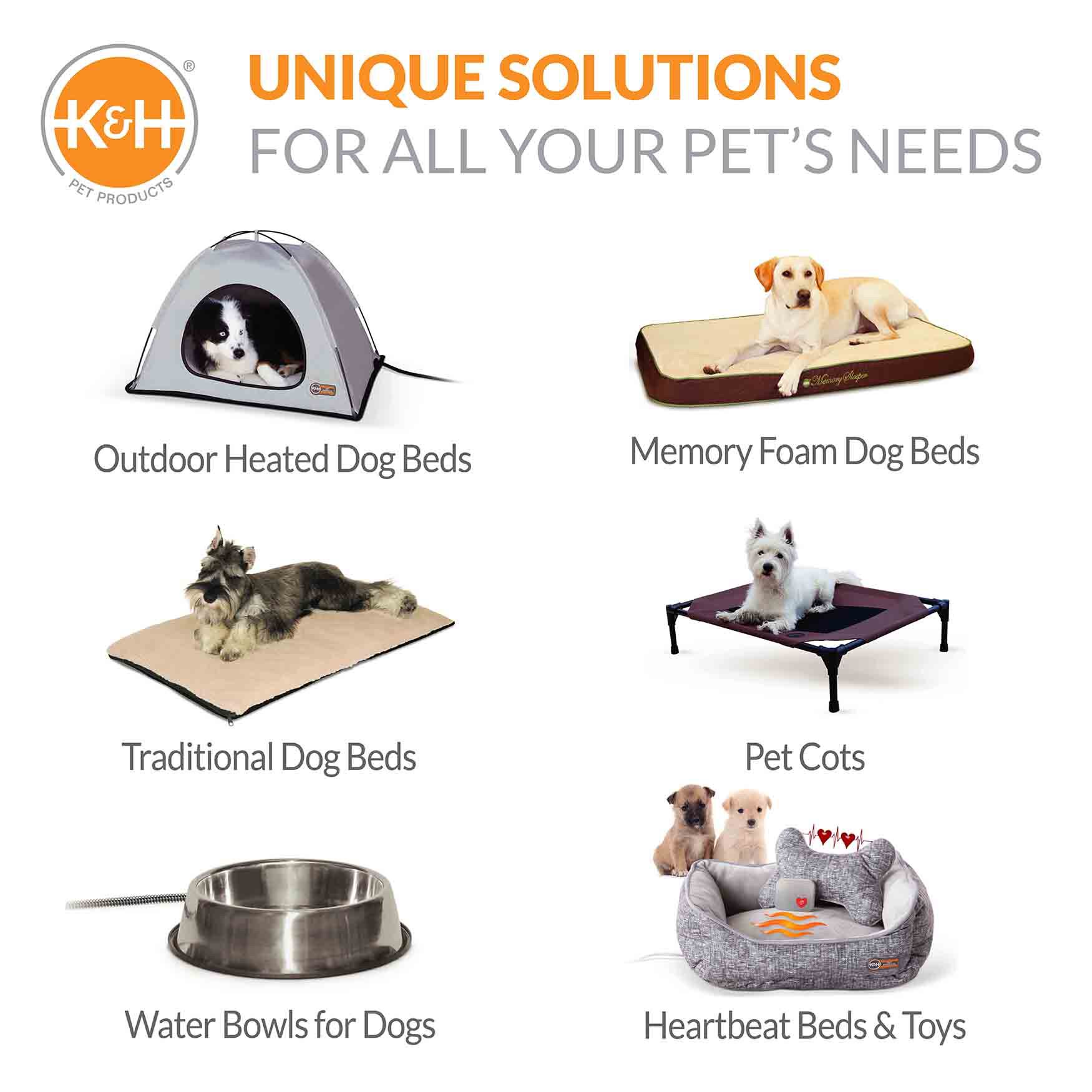 Orthopedic Quilt Top Pet Bed, , alternate image number 7