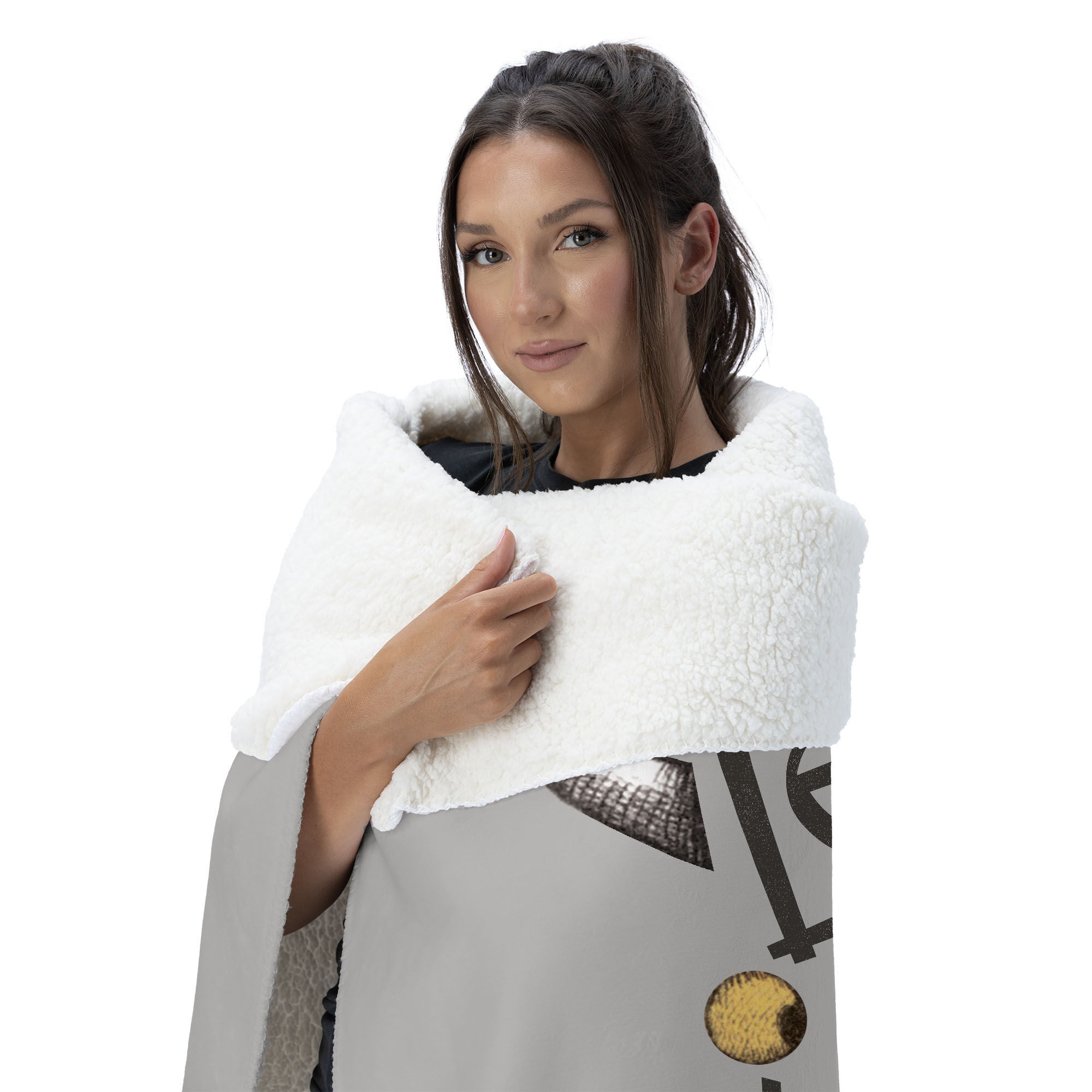 Warner Bros. Where the Wild Things Are Wild Rumpus Silk Touch Sherpa Throw Blanket 50x60 Inches, GRAY, alternate image number 2