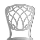 Palisade Aluminum 3-piece Bistro Set in White, , alternate image number null