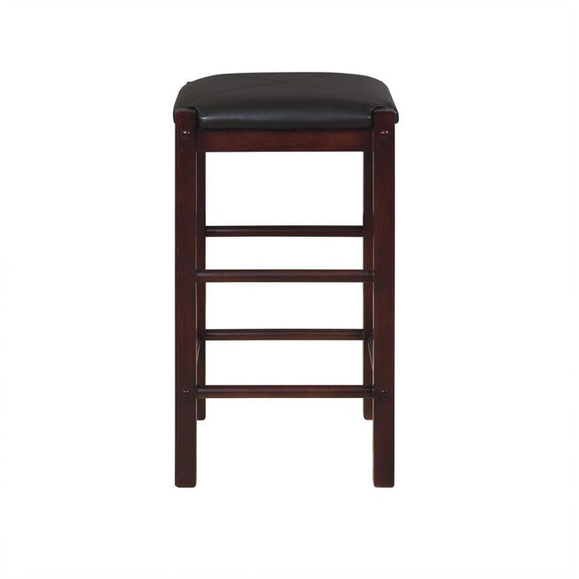 Lancer Backless Counter Stools, Espresso - Set of Two, , on-hover image number null