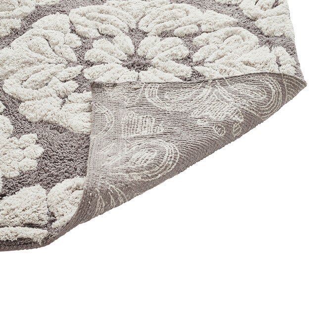 Medallion Collection 100% Cotton 2 Piece (17 inches X 24 inches | 24 inches X 40 inches) Bath Rug Set, , alternate image number null