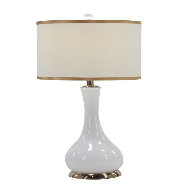 Gold Metal Traditional Table Lamp, GOLD, hi-res image number 0