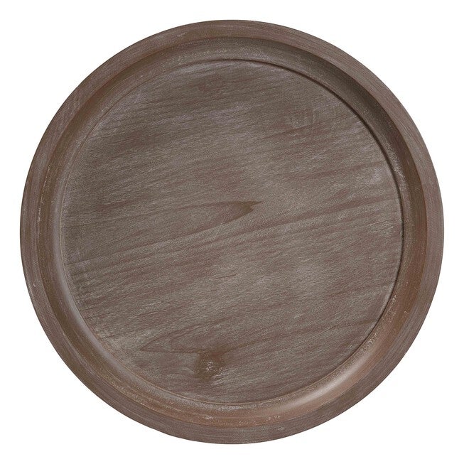 Westlyn French Country Antique Brown Wood End Table, ANTIQUE BROWN, alternate image number null