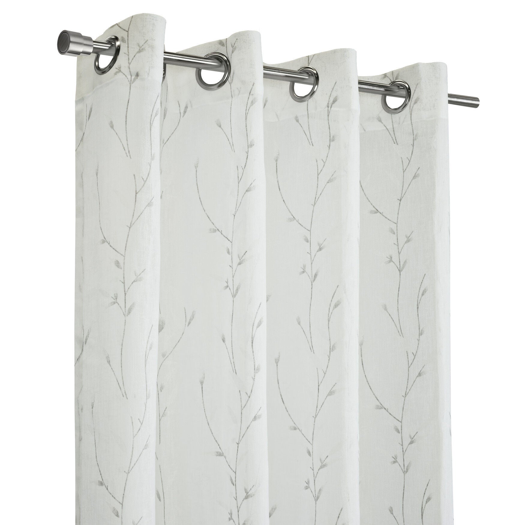 Ivy Light Filtering Grommet Curtain Panel, , alternate image number 3