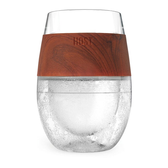 Wine Freeze Cooling Cup In Wood Single, , alternate image number null