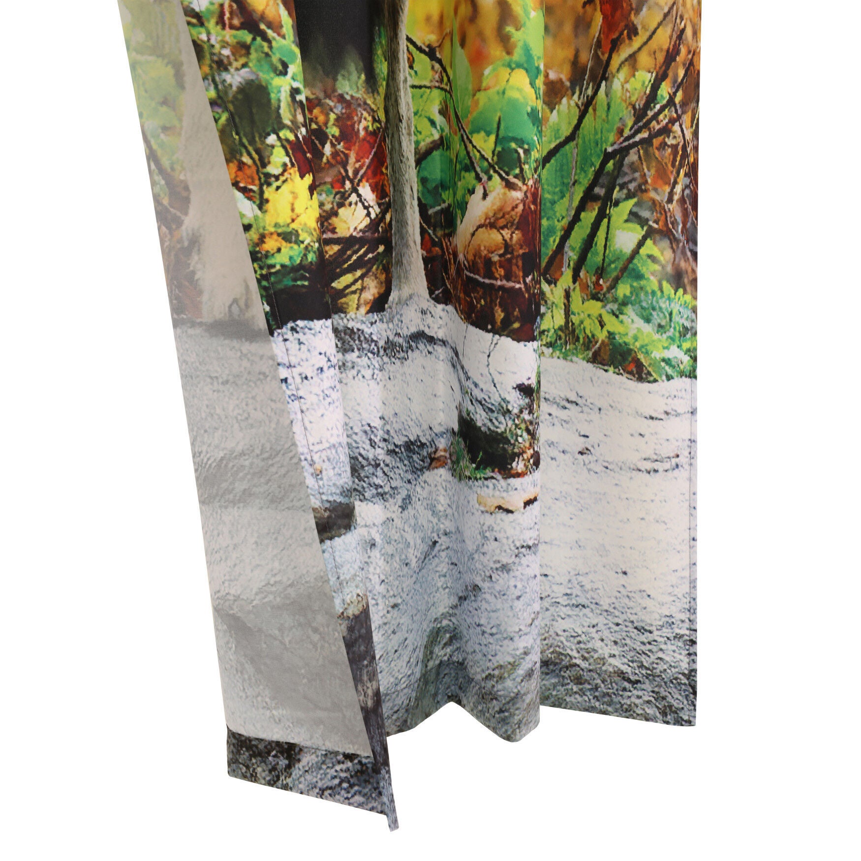 Photo Real Wolves Light Filtering Pole Top Curtain Panel Pair, , alternate image number 4