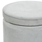 Grey Fiber Clay Industrial Stool, , alternate image number null