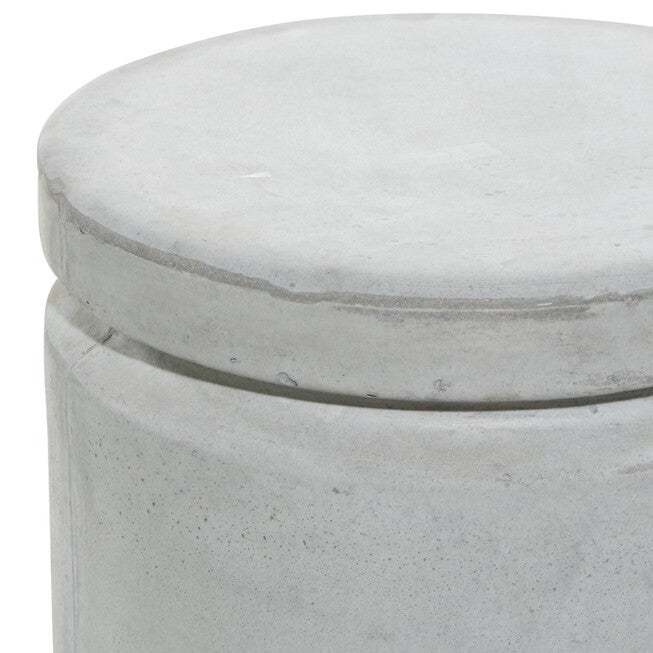 Grey Fiber Clay Industrial Stool, , alternate image number 3
