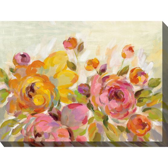 Blooming Color Outdoor Wall Art, MULTI, hi-res image number null