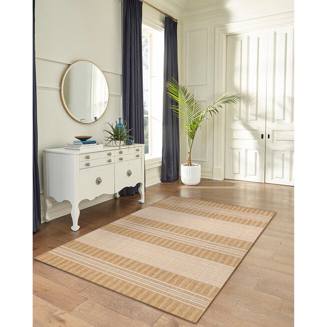 Liora Manne Carmel Stripe Indoor/Outdoor Rug, , on-hover image number null