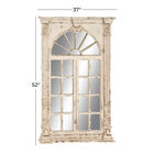 Cream Vintage Wood Floor Mirror, , alternate image number null