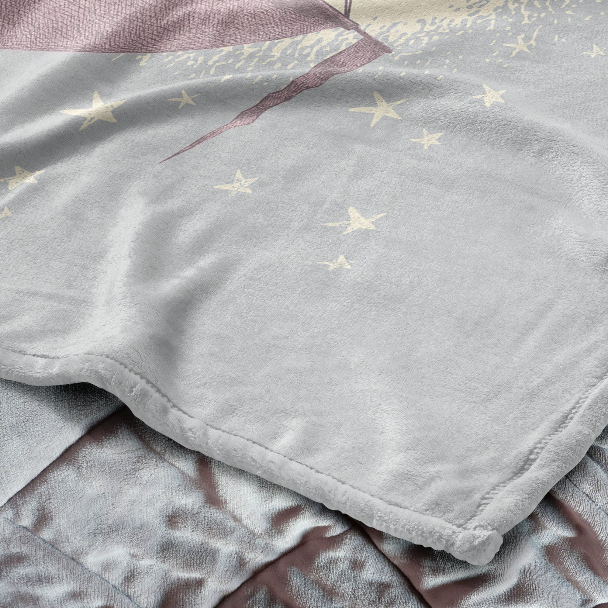 Warner Bros. Where the Wild Things Are He Sailed  Silk Touch Throw Blanket 40x50 Inches, GRAY, alternate image number 4