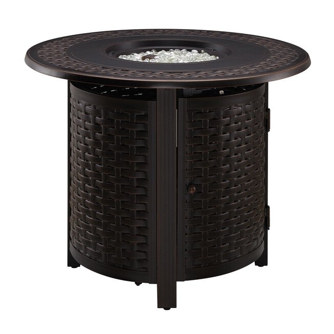 Hendricks Aluminum 34 inches Round LPG Fire Pit, , alternate image number 4