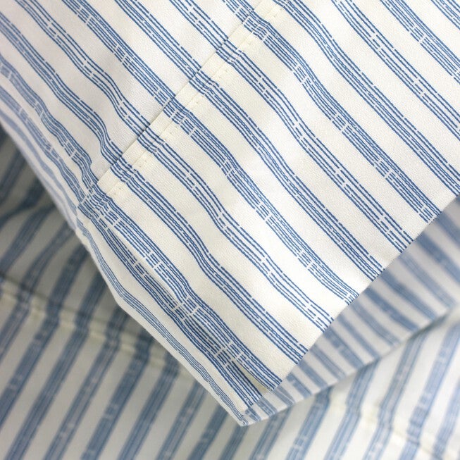 Bamboo Stripe Cotton Sheet Set, , alternate image number 3