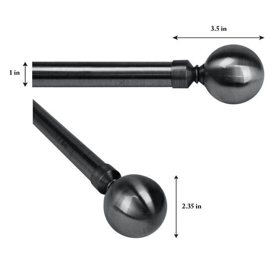 Versailles' Lexington Ball Rod Set (28in - 48in), , alternate image number null
