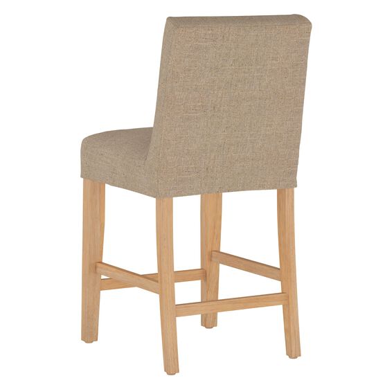 Linen Slipcover Counter Stool, , alternate image number null