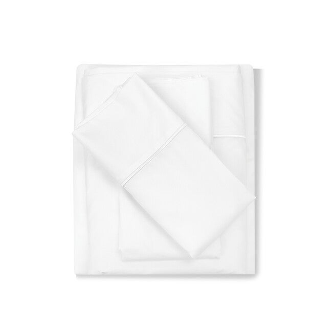 SensorPEDIC Ice Cool 400 Thread Count Cotton-Rich White Sheet Set, , alternate image number null