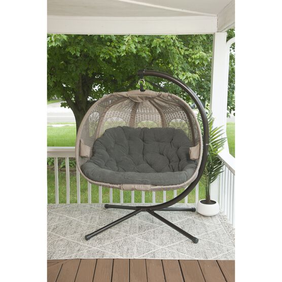 Hanging Dreamcatcher Patio Loveseat, , alternate image number null