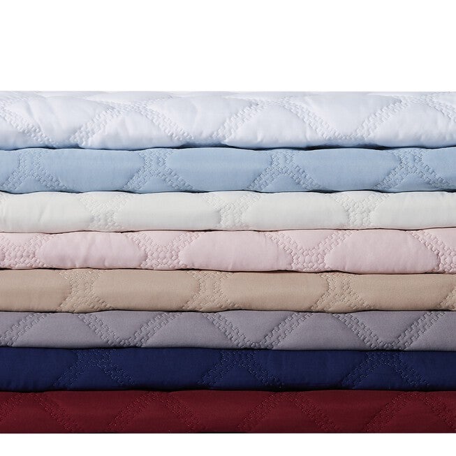 Everyday 3D Puff Quilted 3 Piece Quilt Set, , on-hover image number null