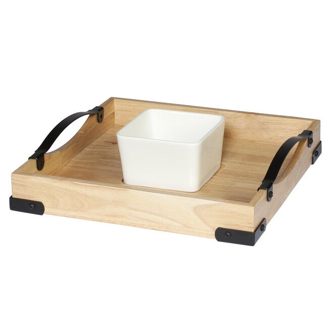 Castle Rock Chip & Dip, NATURAL WOOD, hi-res image number null