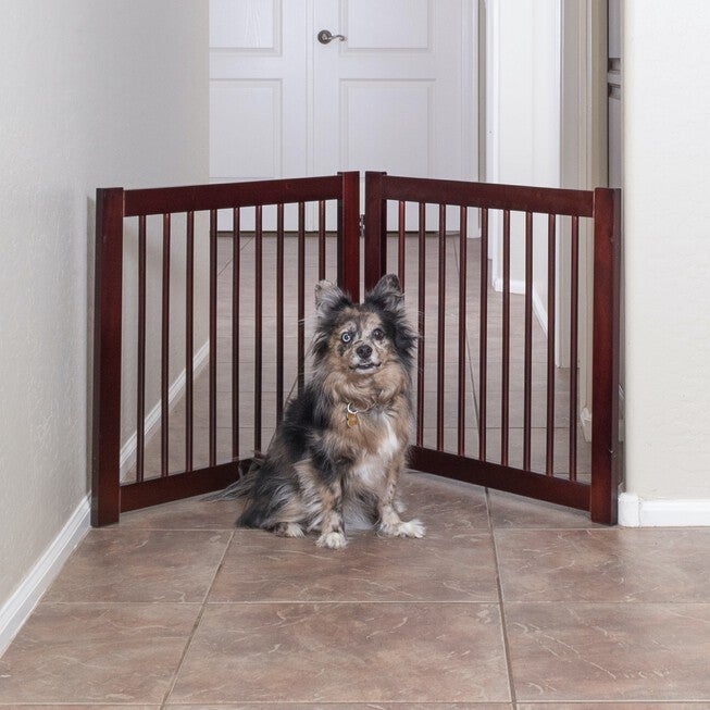 360 Configurable Pet Gate Extension Kit, WALNUT, hi-res image number null