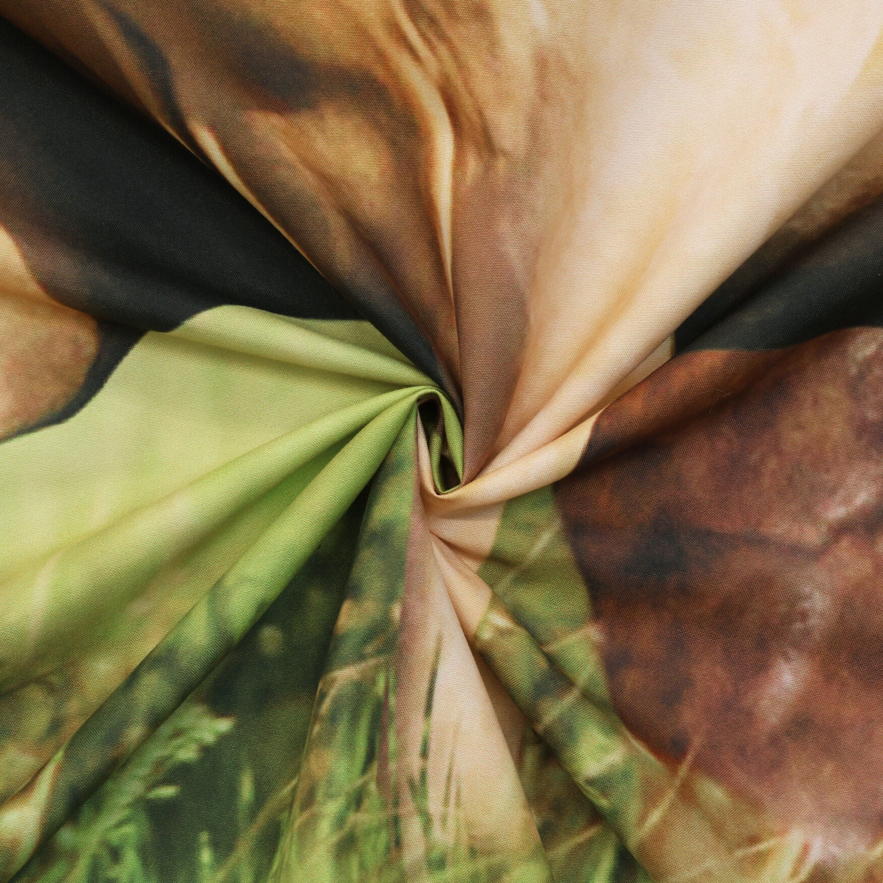 Photo Real Horses Light Filtering Pole Top Curtain Panel Pair, , alternate image number 5