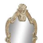 Cream Vintage Wood Wall Mirror, , alternate image number null