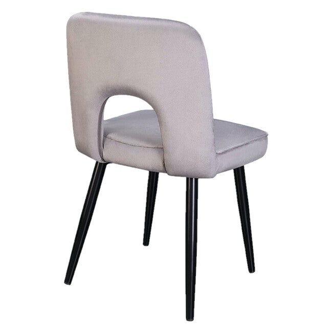 Nancy Grey Velvet Accent Dining Chair, Set of 2, , alternate image number null