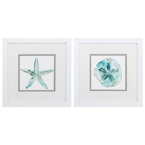 Sandstar Framed Wall Décor, Set Of 2, TEAL, hi-res image number null