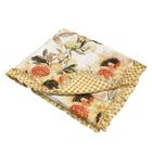 Somerset Ruffled Gingham Quilted Throw Blanket, , alternate image number null