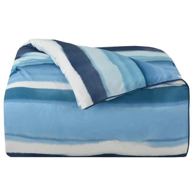 Balboa 4 Piece Comforter Set, BLUE, alternate image number null