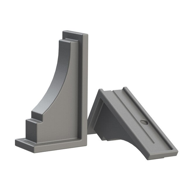 Fairfield Decorative Brackets - (2pk), GRAPHITE GREY, hi-res image number null